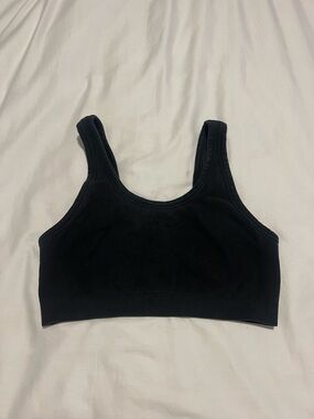 ALO Yoga Seamless Black Sports Bra